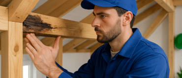 Inspection professionnelle dégâts termites charpente bois