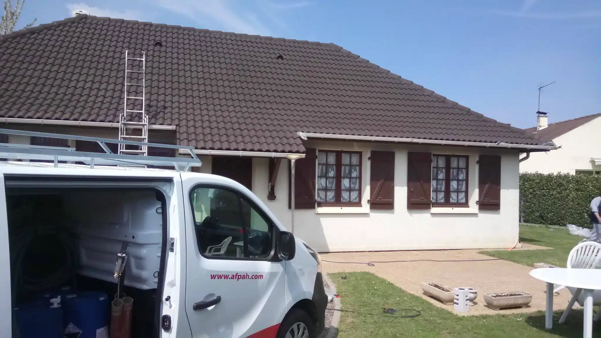 technicien AFPAH démoussage toiture bassin arcachon andernos hydrofuge