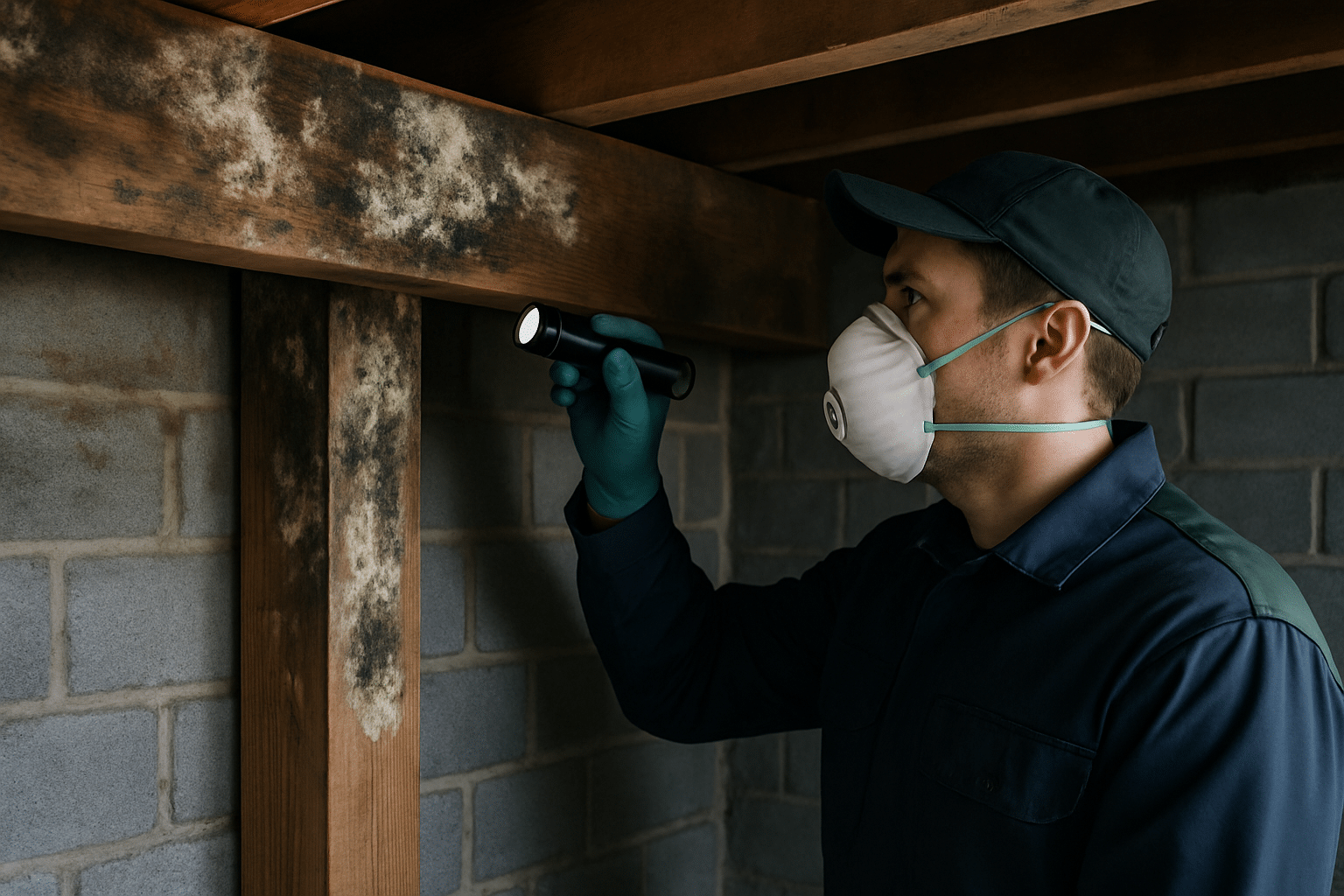 Diagnostic professionnel du traitement mérule sur bois et murs – prix selon méthode