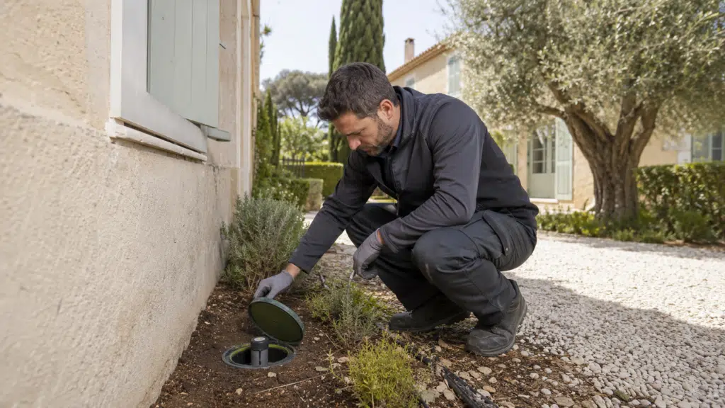 pièges à termites aix en provence luynes pose surveillance jardin