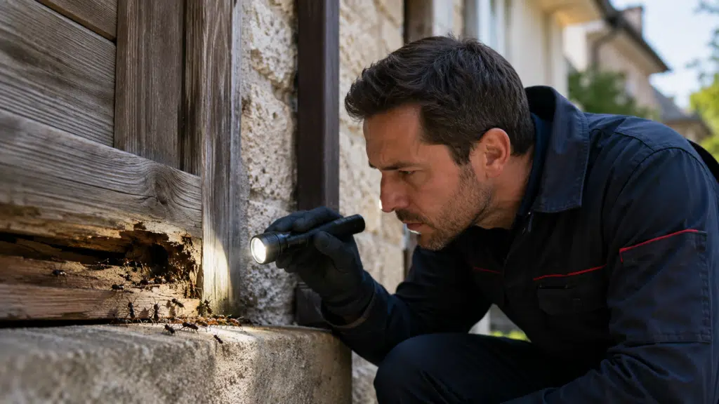 technicien AFPAH traitement fourmis charpentières brive corrèze