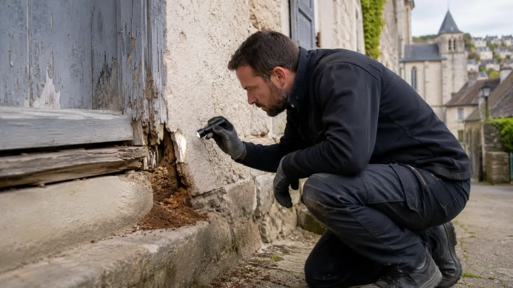 traitement des termites pièges injection maintenance technicien AFPAH